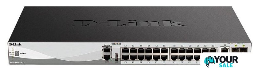 Управляемый коммутатор 3-го уровня D-Link DGS-3130-30TS/B1A - Изображение №1 — Интернет-магазин Your Sale
