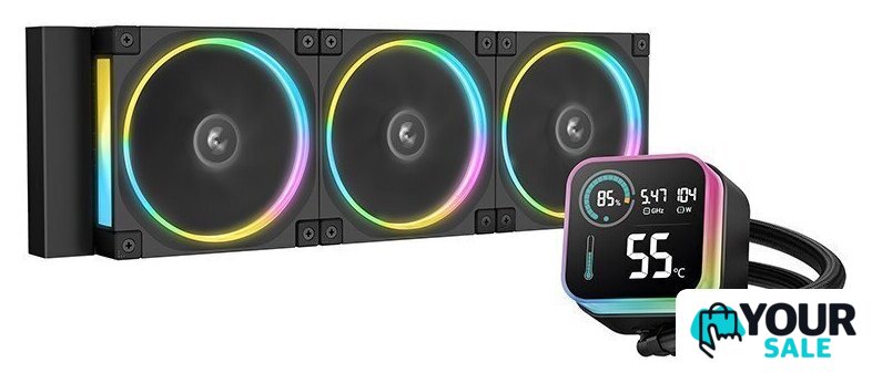 Система жидкостного охлаждения для процессора DeepCool LQ360 Ultra ARGB R-LQ360-BKASMC-G-1 - Изображение №1 — Интернет-магазин Your Sale