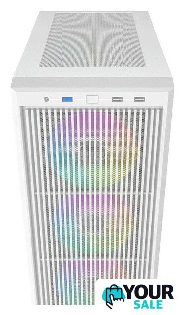 Корпус ID-Cooling Ware 310 ARGB (белый) - Изображение №3 — Интернет-магазин Your Sale