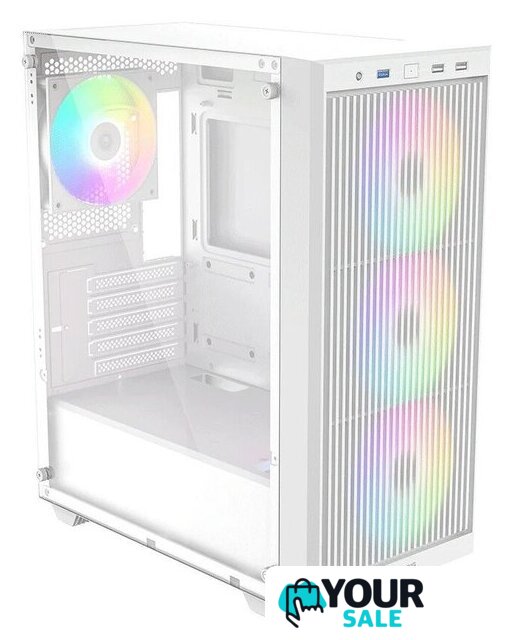 Корпус ID-Cooling Ware 310 ARGB (белый) - Изображение №2 — Интернет-магазин Your Sale