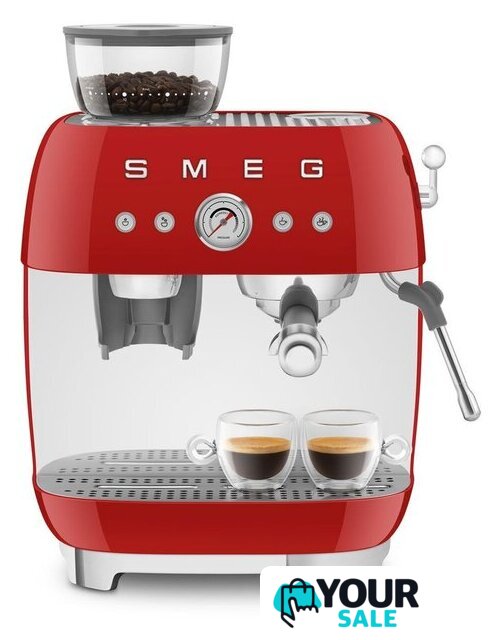 Рожковая кофеварка Smeg EGF03RDEU - Изображение №8 — Интернет-магазин Your Sale