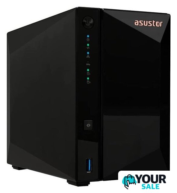 Сетевой накопитель ASUSTOR Drivestor 2 Pro AS3302T - Изображение №3 — Интернет-магазин Your Sale