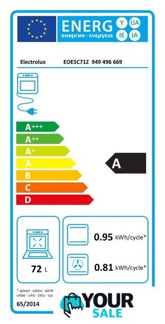 Электрический духовой шкаф Electrolux EOE5C71Z - Изображение №11 — Интернет-магазин Your Sale