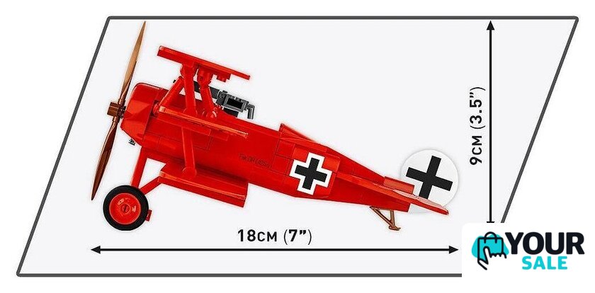 Конструктор Cobi Historical Collection Great War Fokker Dr.1 