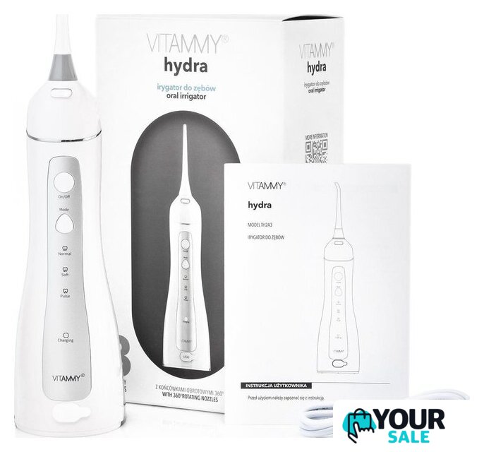Ирригатор  Vitammy Hydra (белый) - Изображение №1 — Интернет-магазин Your Sale