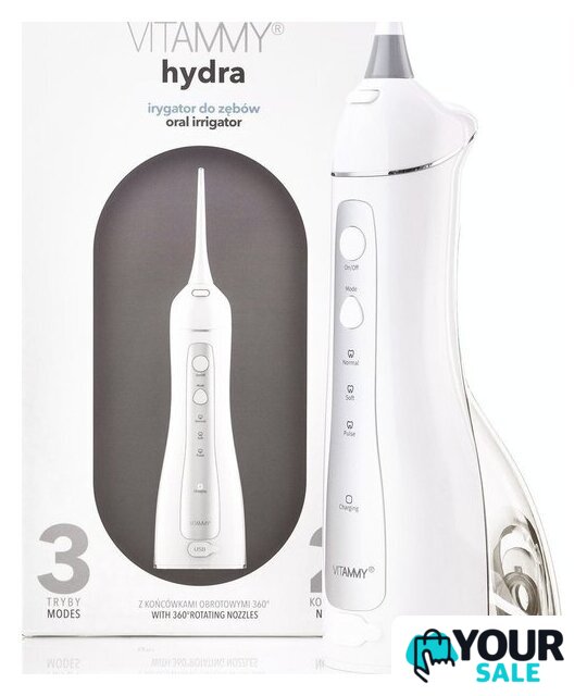 Ирригатор  Vitammy Hydra (белый) - Изображение №4 — Интернет-магазин Your Sale