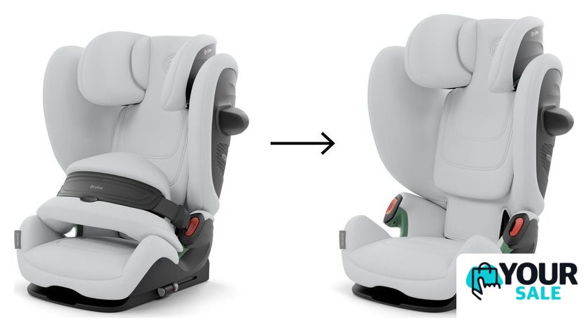 Детское автокресло Cybex Pallas G2 i-Size (fog grey) - Изображение №5 — Интернет-магазин Your Sale