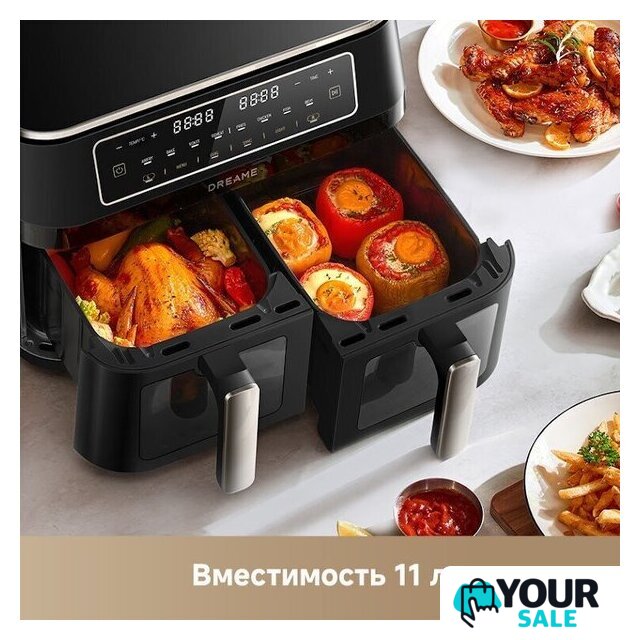 Аэрогриль (аэрофритюрница) Dreame Air Fryer DZ30 (черный) - Изображение №7 — Интернет-магазин Your Sale