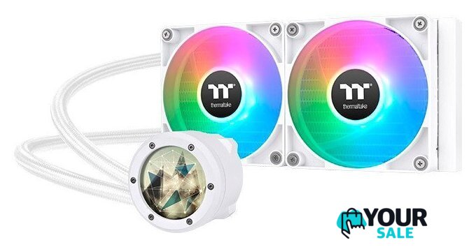 Система жидкостного охлаждения для процессора Thermaltake TH240 V2 Ultra ARGB Snow Edition CL-W404-PL12SW-A - Изображение №1 — Интернет-магазин Your Sale