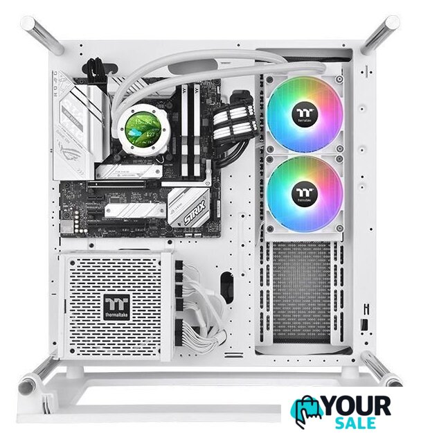 Система жидкостного охлаждения для процессора Thermaltake TH240 V2 Ultra ARGB Snow Edition CL-W404-PL12SW-A - Изображение №5 — Интернет-магазин Your Sale