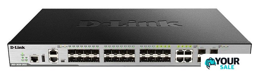 Управляемый коммутатор 3-го уровня D-Link DGS-3630-28SC/A2ASI - Изображение №1 — Интернет-магазин Your Sale