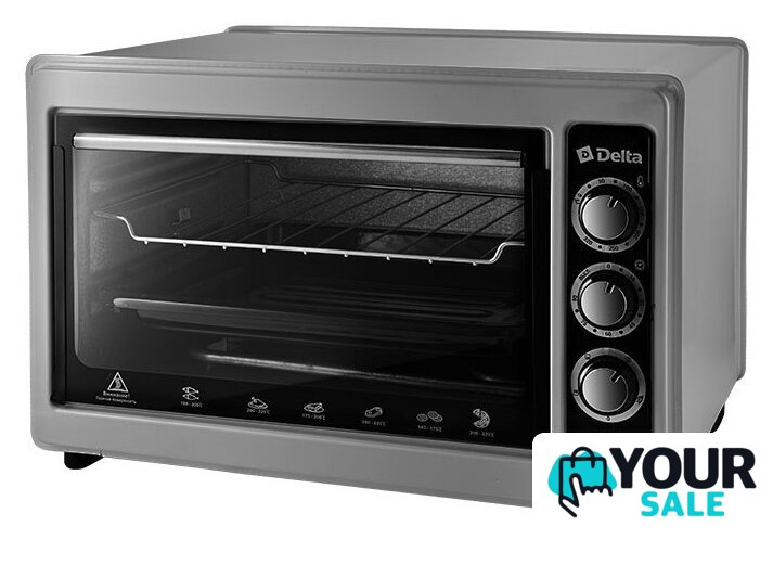 Мини-печь Delta D-0123 (серый) - Изображение №1 — Интернет-магазин Your Sale