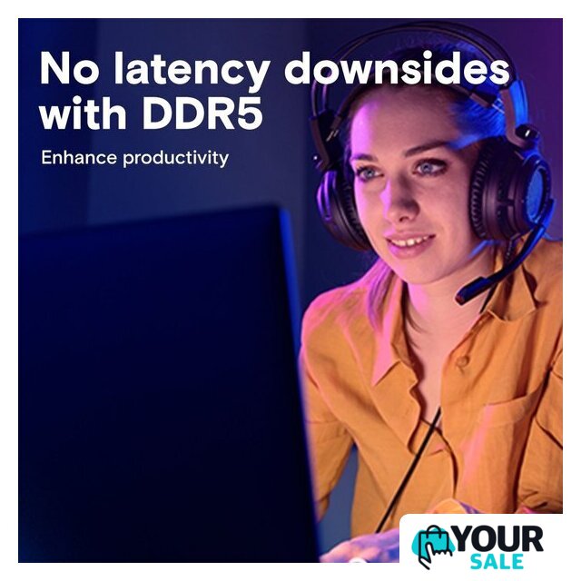 Оперативная память Crucial 24ГБ DDR5 SODIMM 5600 МГц CT24G56C46S5 - Изображение №4 — Интернет-магазин Your Sale