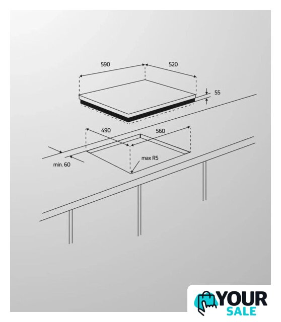 Варочная панель Simfer H60V41M525 - Изображение №2 — Интернет-магазин Your Sale