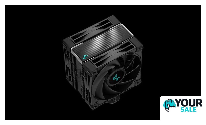 Кулер для процессора DeepCool AK400 ZERO DARK PLUS R-AK400-BKNNMD-G-1 - Изображение №2 — Интернет-магазин Your Sale