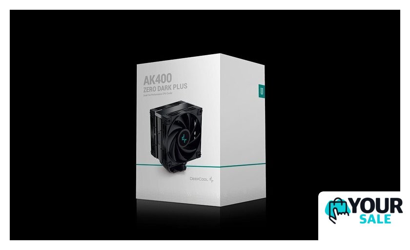 Кулер для процессора DeepCool AK400 ZERO DARK PLUS R-AK400-BKNNMD-G-1 - Изображение №10 — Интернет-магазин Your Sale