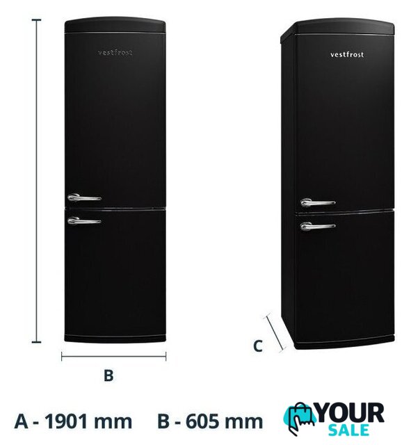 Холодильник Vestfrost VR-FB373-2E2BM - Изображение №11 — Интернет-магазин Your Sale