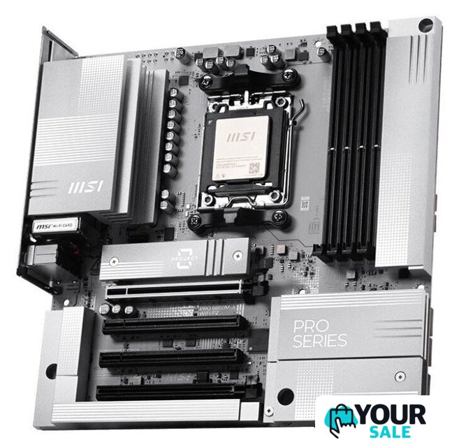 Материнская плата MSI Pro B850M-A WiFi PZ - Изображение №2 — Интернет-магазин Your Sale