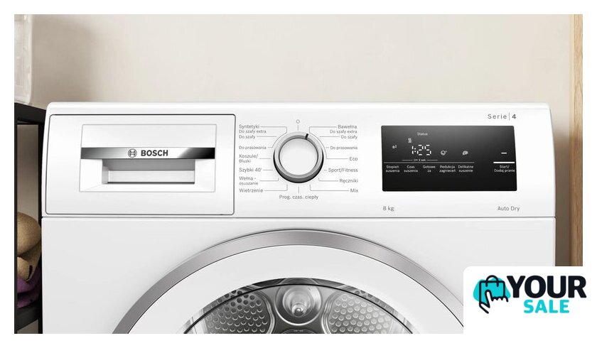 Сушильная машина Bosch Serie 4 WTH85V9SPL - Изображение №2 — Интернет-магазин Your Sale