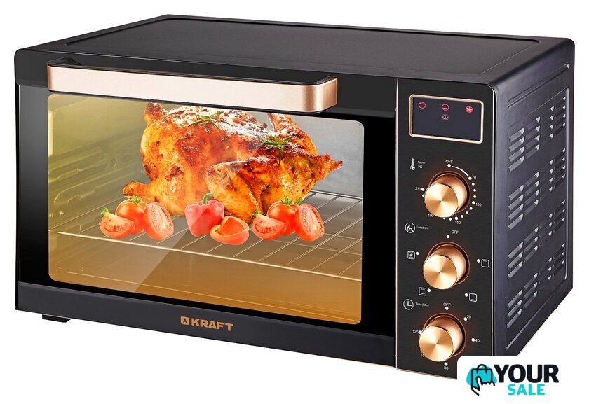 Мини-печь Kraft KF-MO3506KGLB - Изображение №1 — Интернет-магазин Your Sale
