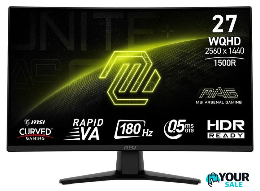 Игровой монитор MSI MAG 274CQF - Изображение №1 — Интернет-магазин Your Sale