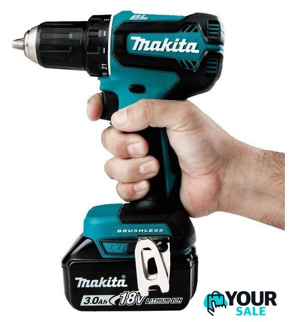 Дрель-шуруповерт Makita DDF485RFE (с 2-мя АКБ, кейс) - Изображение №3 — Интернет-магазин Your Sale