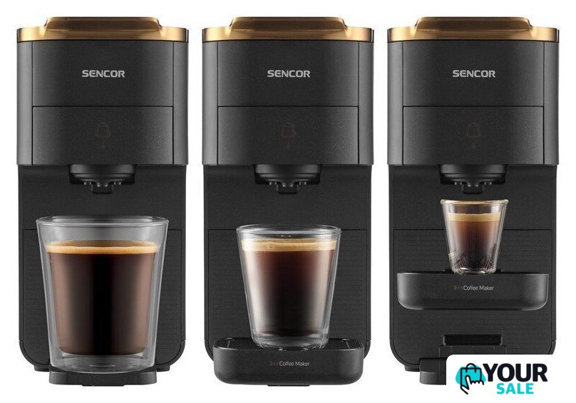 Капсульная кофеварка Sencor SCC 1000BK - Изображение №5 — Интернет-магазин Your Sale