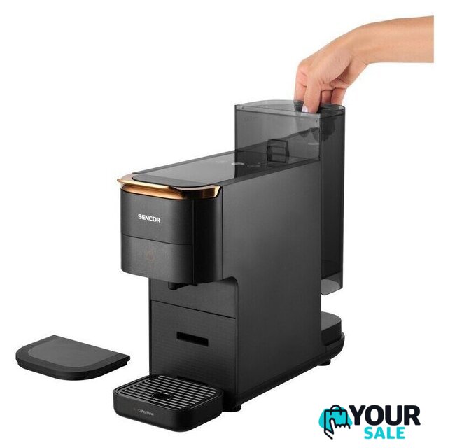 Капсульная кофеварка Sencor SCC 1000BK - Изображение №4 — Интернет-магазин Your Sale