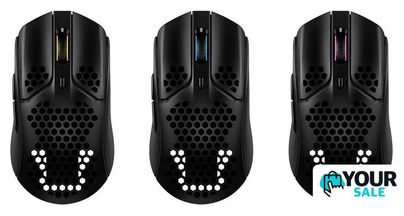 Игровая мышь HyperX Pulsefire Haste Wireless (черный) - Изображение №4 — Интернет-магазин Your Sale