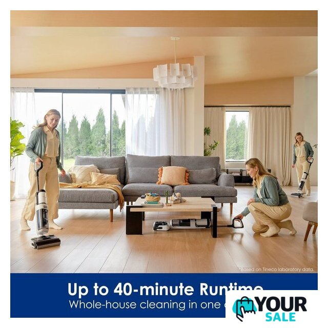 Вертикальный моющий пылесос Tineco Floor One Stretch S6 - Изображение №9 — Интернет-магазин Your Sale