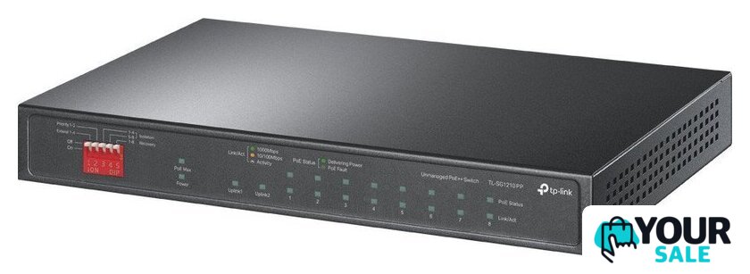 Неуправляемый коммутатор TP-Link TL-SG1210PP - Изображение №1 — Интернет-магазин Your Sale