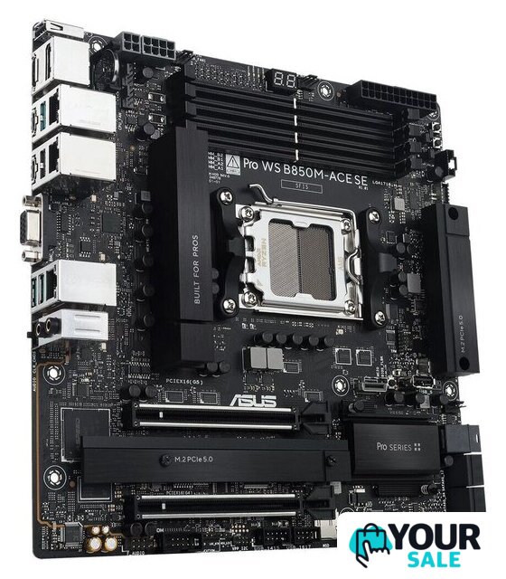 Материнская плата ASUS Pro WS B850M-ACE SE - Изображение №2 — Интернет-магазин Your Sale