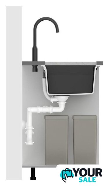 Кухонная мойка Quadron HQL7645U1_PVDG1_I - Изображение №5 — Интернет-магазин Your Sale
