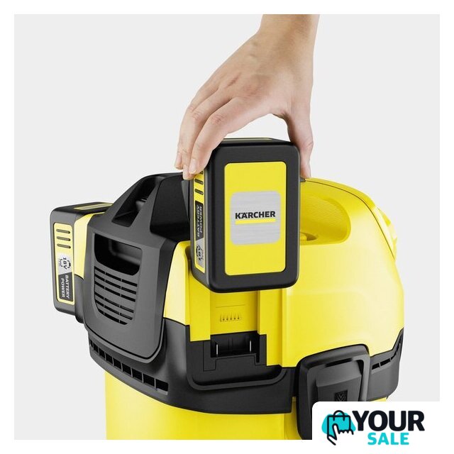 Пылесос Karcher WD 4-18 Dual Battery Set 1.628-601.0 - Изображение №2 — Интернет-магазин Your Sale