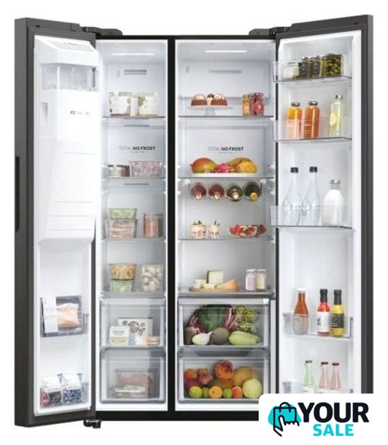 Холодильник side by side Haier HSW59F18EIPT - Изображение №4 — Интернет-магазин Your Sale