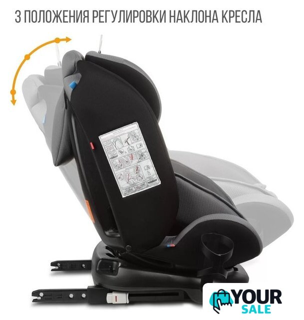 Детское автокресло Zlatek Cruiser Isofix Lux KRES3951 (серый/черный) - Изображение №7 — Интернет-магазин Your Sale