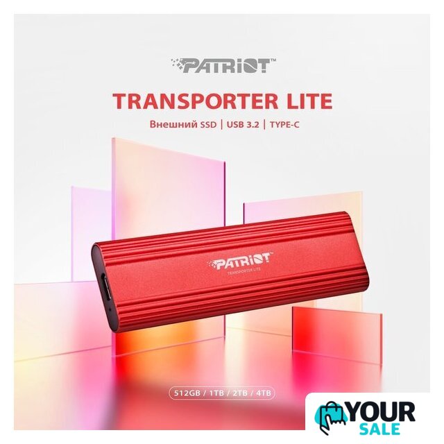 Внешний накопитель Patriot Transporter Lite 512GB PTPL512GPEC - Изображение №7 — Интернет-магазин Your Sale