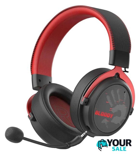 Наушники A4Tech Bloody MR590 Sports (черный/красный) - Изображение №1 — Интернет-магазин Your Sale