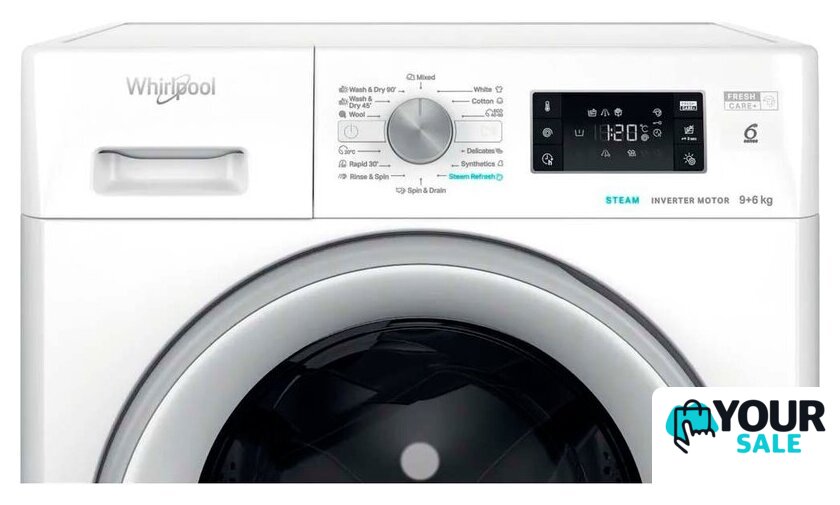 Стирально-сушильная машина Whirlpool FFWDB 964489 SV EE - Изображение №6 — Интернет-магазин Your Sale