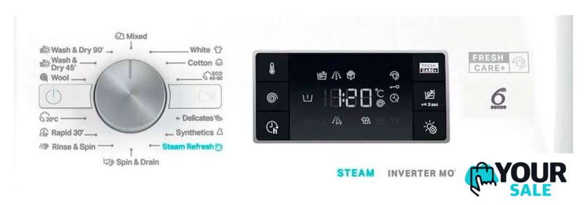 Стирально-сушильная машина Whirlpool FFWDB 964489 SV EE - Изображение №8 — Интернет-магазин Your Sale