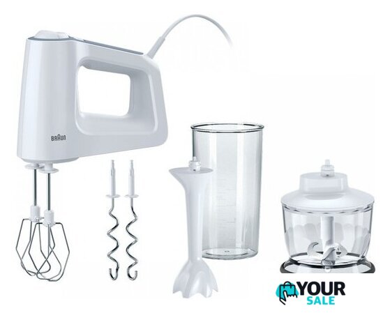 Миксер Braun MultiMix 3 HM 3137 WH - Изображение №1 — Интернет-магазин Your Sale