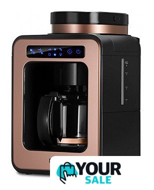Капельная кофеварка BQ CM7000 (розовое золото/черный) - Изображение №1 — Интернет-магазин Your Sale