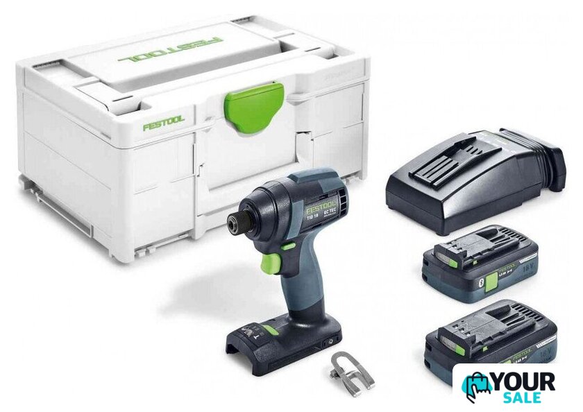 Винтоверт Festool TID 18 HPC 4.0 I-Plus 576482 (с 2-мя АКБ, кейс) - Изображение №1 — Интернет-магазин Your Sale