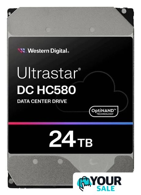Жесткий диск WD Ultrastar DC HC580 24TB WUH722424ALE604 - Изображение №1 — Интернет-магазин Your Sale
