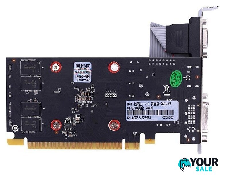Видеокарта Colorful GeForce GT710-2GD3-V - Изображение №5 — Интернет-магазин Your Sale
