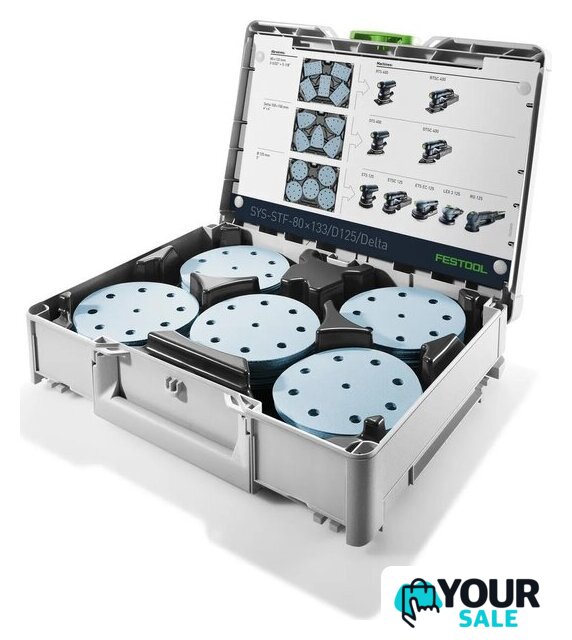 Органайзер Festool Systainer SYS-STF-80x133/D125/Delta 576781 - Изображение №2 — Интернет-магазин Your Sale