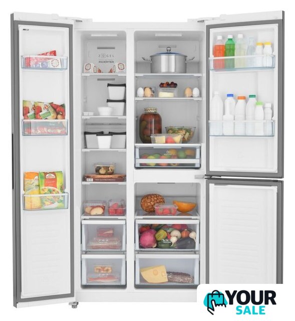 Холодильник side by side ZUGEL ZRTD459GW - Изображение №3 — Интернет-магазин Your Sale