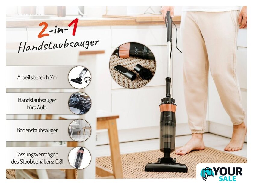 Пылесос Adler AD 7049 - Изображение №9 — Интернет-магазин Your Sale