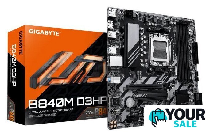 Материнская плата Gigabyte B840M D3HP - Изображение №4 — Интернет-магазин Your Sale