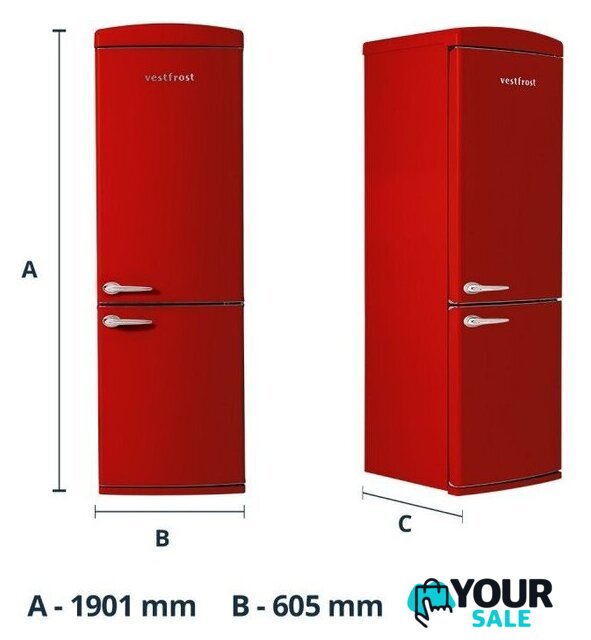 Холодильник Vestfrost VR-FB373-2E2RD - Изображение №14 — Интернет-магазин Your Sale